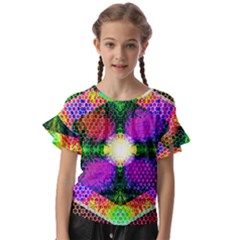 Honeycomb High Kids  Cut Out Flutter Sleeves by Thespacecampers