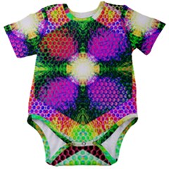 Honeycomb High Baby Short Sleeve Onesie Bodysuit