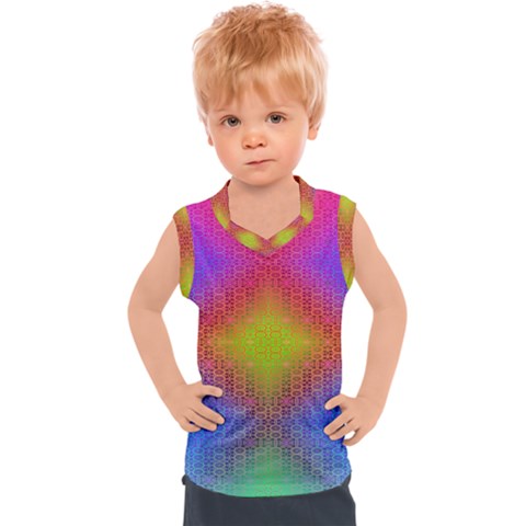 Infinite Connections Kids  Sport Tank Top by Thespacecampers