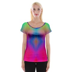 Intoxicating Rainbows Cap Sleeve Top by Thespacecampers