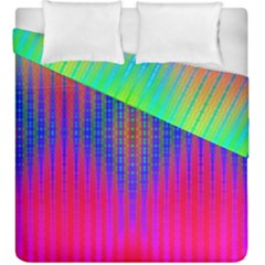 Intoxicating Rainbows Duvet Cover Double Side (king Size) by Thespacecampers