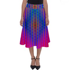 Intoxicating Rainbows Perfect Length Midi Skirt by Thespacecampers