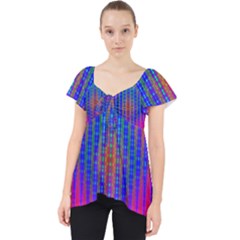 Intoxicating Rainbows Lace Front Dolly Top by Thespacecampers