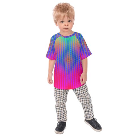 Intoxicating Rainbows Kids  Raglan Tee by Thespacecampers