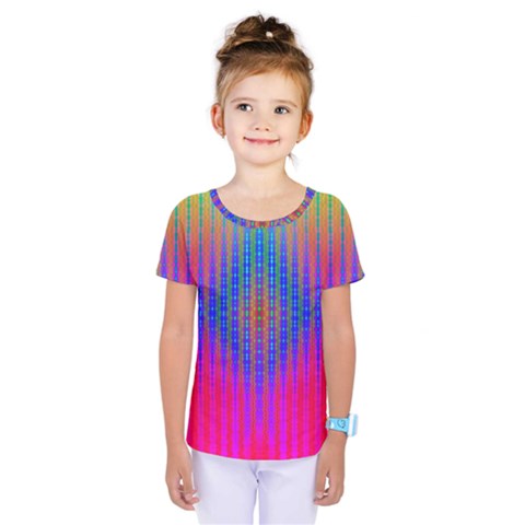 Intoxicating Rainbows Kids  One Piece Tee by Thespacecampers