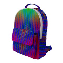 Intoxicating Rainbows Flap Pocket Backpack (large) by Thespacecampers