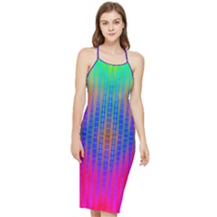 Intoxicating Rainbows Bodycon Cross Back Summer Dress