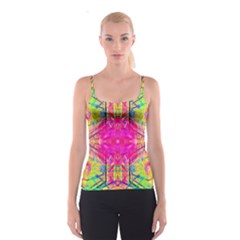 Kaleidoscopic Fun Spaghetti Strap Top by Thespacecampers