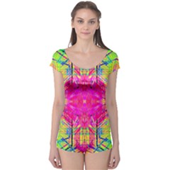 Kaleidoscopic Fun Boyleg Leotard  by Thespacecampers