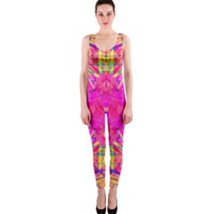 Kaleidoscopic Fun One Piece Catsuit by Thespacecampers