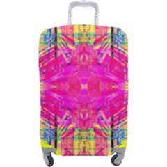 Kaleidoscopic Fun Luggage Cover (large) by Thespacecampers