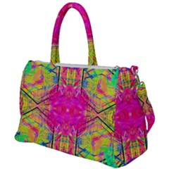 Kaleidoscopic Fun Duffel Travel Bag by Thespacecampers