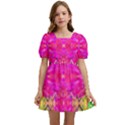 Kaleidoscopic Fun Kids  Short Sleeve Dolly Dress View1