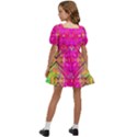 Kaleidoscopic Fun Kids  Short Sleeve Dolly Dress View4