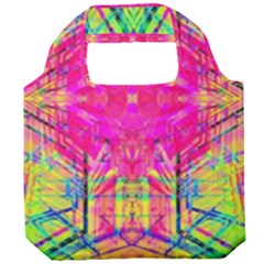 Kaleidoscopic Fun Foldable Grocery Recycle Bag