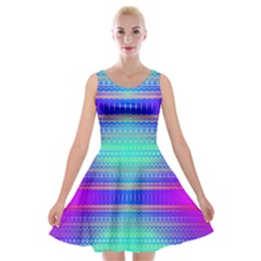 Liquid Lens Velvet Skater Dress by Thespacecampers