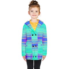 Liquid Lens Kids  Double Breasted Button Coat by Thespacecampers