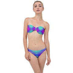 Liquid Lens Classic Bandeau Bikini Set by Thespacecampers