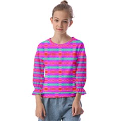 Love Burst Kids  Cuff Sleeve Top