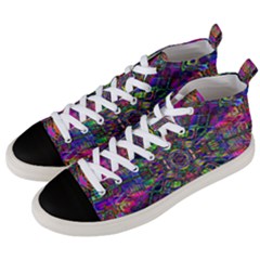 Mind Bender Men s Mid-top Canvas Sneakers by Thespacecampers