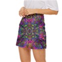 Mind Bender Mini Front Wrap Skirt View2