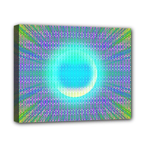 Moonburst Canvas 10  X 8  (stretched) by Thespacecampers