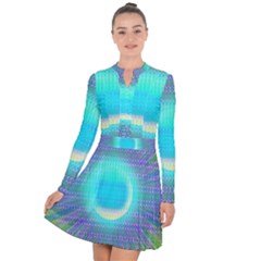 Moonburst Long Sleeve Panel Dress by Thespacecampers