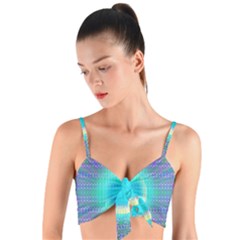 Moonburst Woven Tie Front Bralet by Thespacecampers