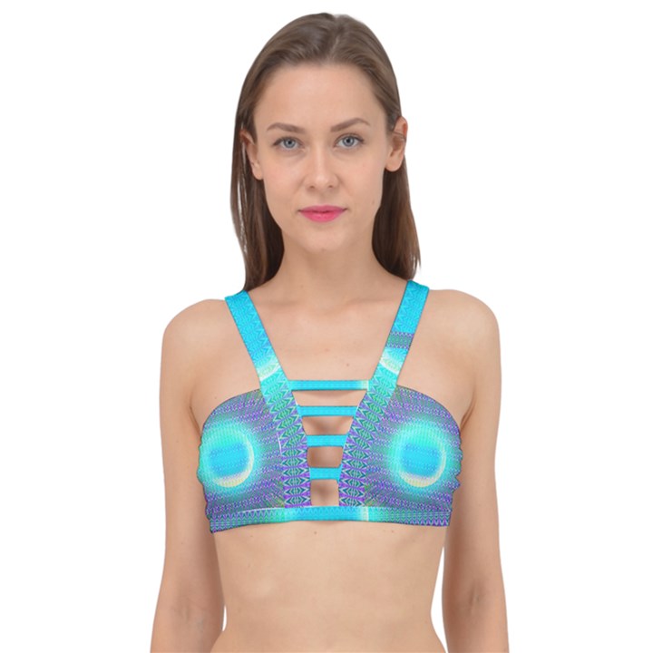 Moonburst Cage Up Bikini Top