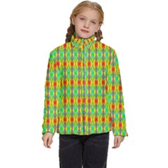 Neon Angles Kids  Puffer Bubble Jacket Coat