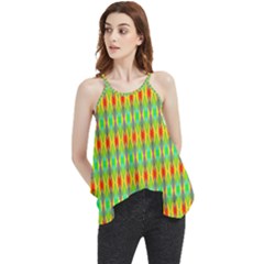 Neon Angles Flowy Camisole Tank Top by Thespacecampers