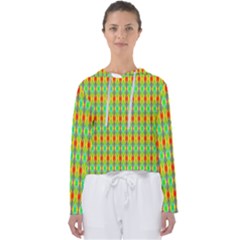 Neon Angles Women s Slouchy Sweat by Thespacecampers