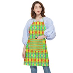 Neon Angles Pocket Apron by Thespacecampers