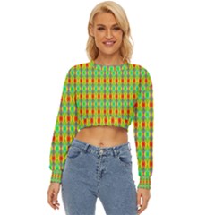 Neon Angles Lightweight Long Sleeve Sweatshirt