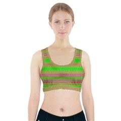 Neon Hopes Sports Bra With Pocket by Thespacecampers