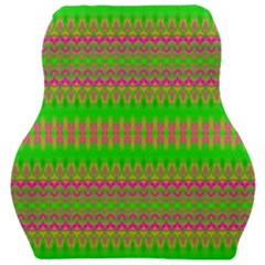 Neon Hopes Car Seat Velour Cushion  by Thespacecampers