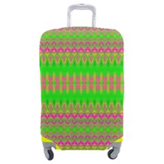 Neon Hopes Luggage Cover (medium) by Thespacecampers