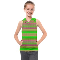 Neon Hopes Kids  Sleeveless Hoodie by Thespacecampers