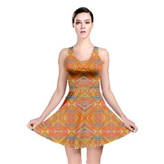 Orange You Glad Reversible Skater Dress by Thespacecampers