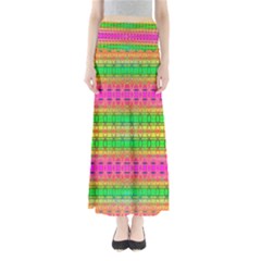 Peace And Love Full Length Maxi Skirt by Thespacecampers