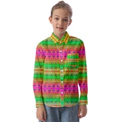 Peace And Love Kids  Long Sleeve Shirt