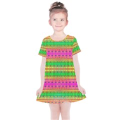 Peace And Love Kids  Simple Cotton Dress by Thespacecampers