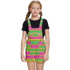 Peace And Love Kids  Short Overalls