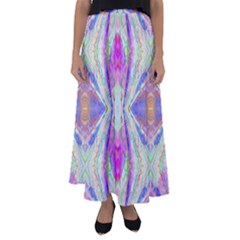 Peaceful Purp Flared Maxi Skirt by Thespacecampers