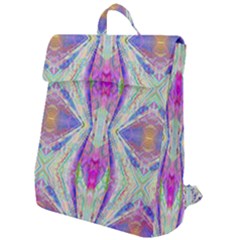 Peaceful Purp Flap Top Backpack by Thespacecampers