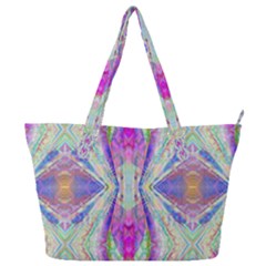 Peaceful Purp Full Print Shoulder Bag by Thespacecampers