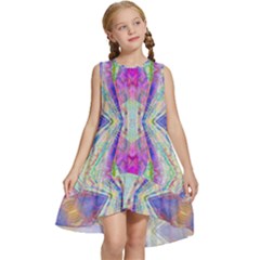 Peaceful Purp Kids  Frill Swing Dress