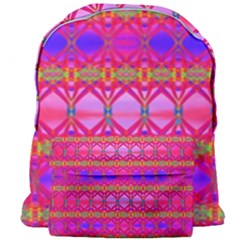 Pink Mirrors Giant Full Print Backpack by Thespacecampers