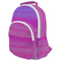 Pink Paradise Rounded Multi Pocket Backpack by Thespacecampers