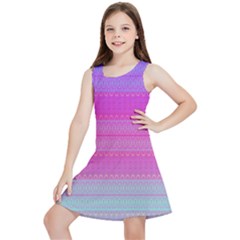 Pink Paradise Kids  Lightweight Sleeveless Dress by Thespacecampers